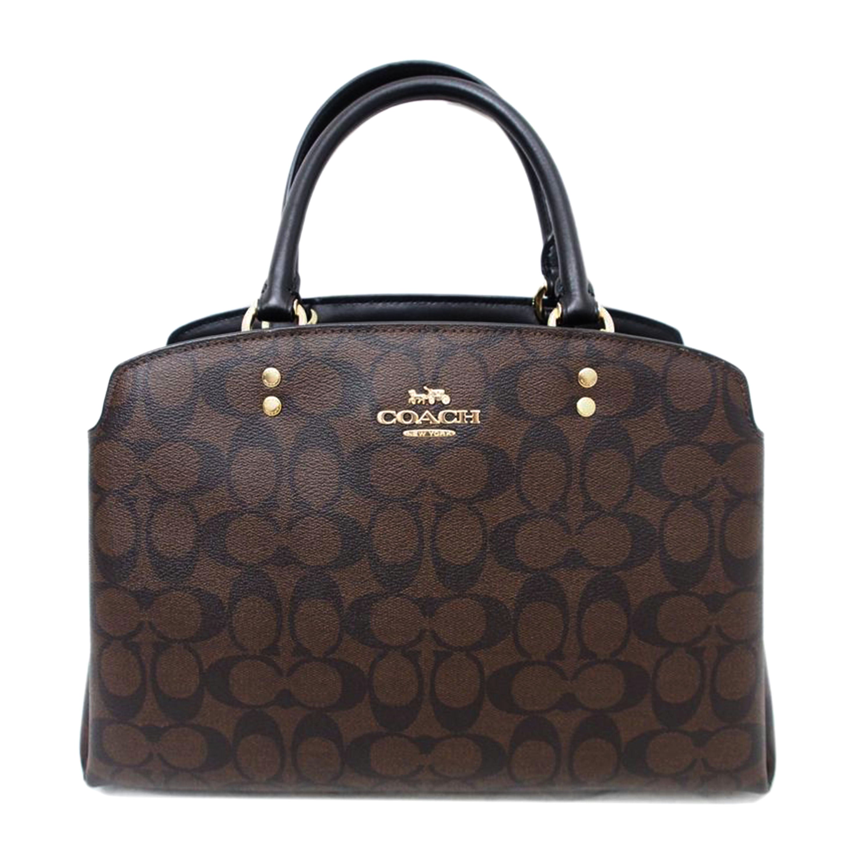 COACH/リリーキャリーオール/シグネチャー/2Wayショルダー/91495//L1923/Aランク/78