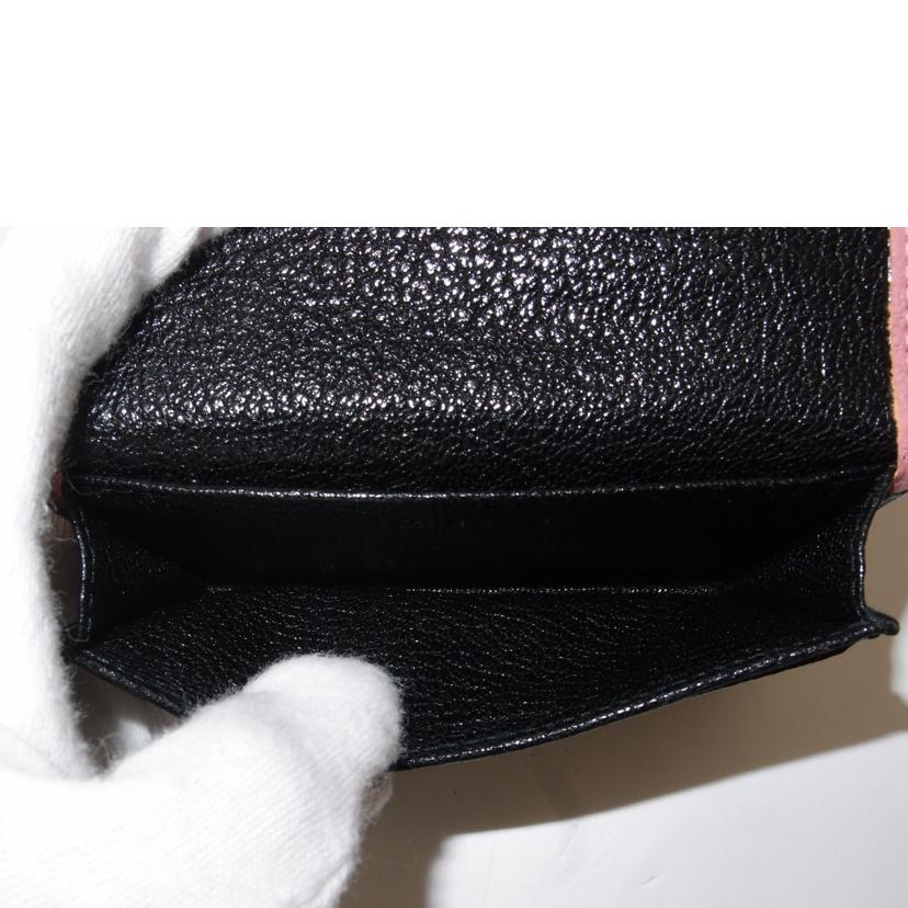 miu miu ミュウミュウ /マドラス名刺入れ/ピンク/5M1122//198/SAランク/69