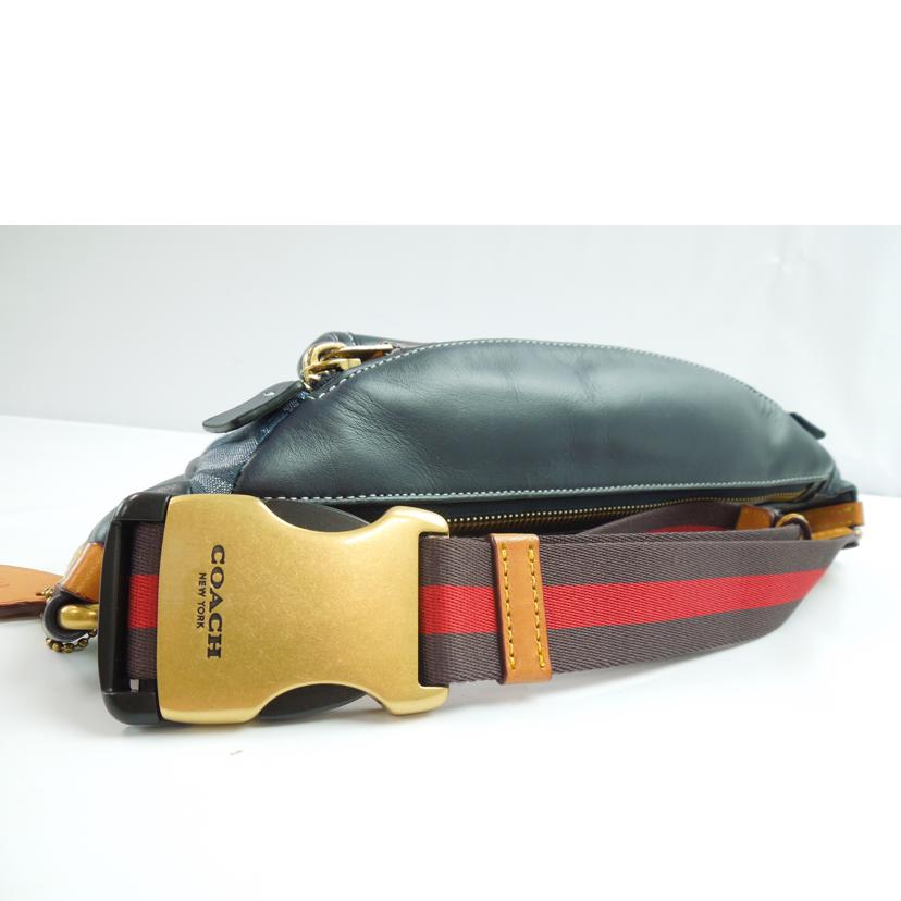 COACH コーチ/ベルトバッグヘリテージシャンブレー/C4035//D2144/ABランク/83