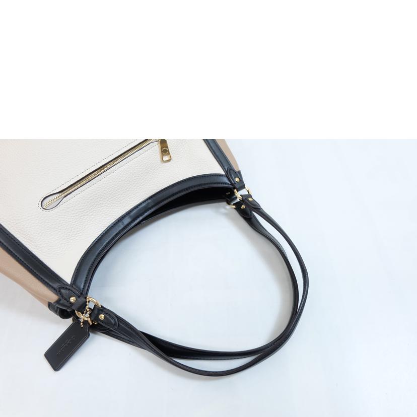 COACH コーチ/ラグジュアリーカラーブロックレザークリスティ/C6828//A22**/SAランク/71