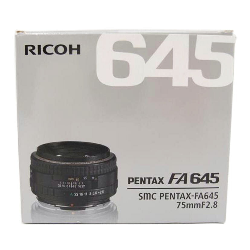 PENTAX ペンタックス/単焦点レンズ/FA645 75mm F2.8//4640691/SAランク/69