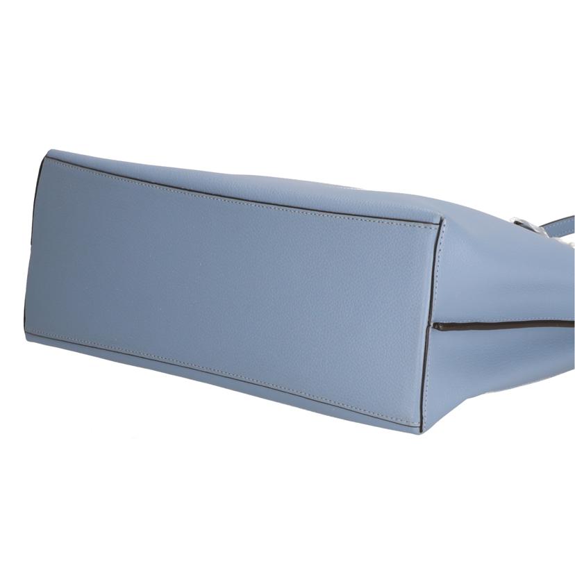 COACH コーチ/モリー レザー トートバッグ/マーブルブルー/1671//M21**/Aランク/75