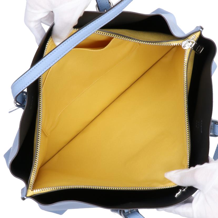 COACH コーチ/モリー レザー トートバッグ/マーブルブルー/1671//M21**/Aランク/75