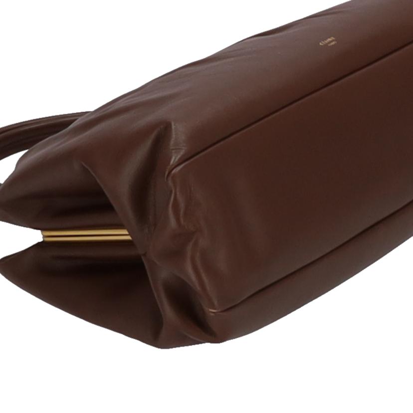 CELINE セリーヌ/レザーガマ口ワンハンド//U-GA-0118/ABランク/75