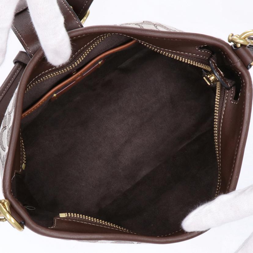 COACH コーチ/シグネチャー ショルダーバッグ/CA113//B22**/Aランク/75
