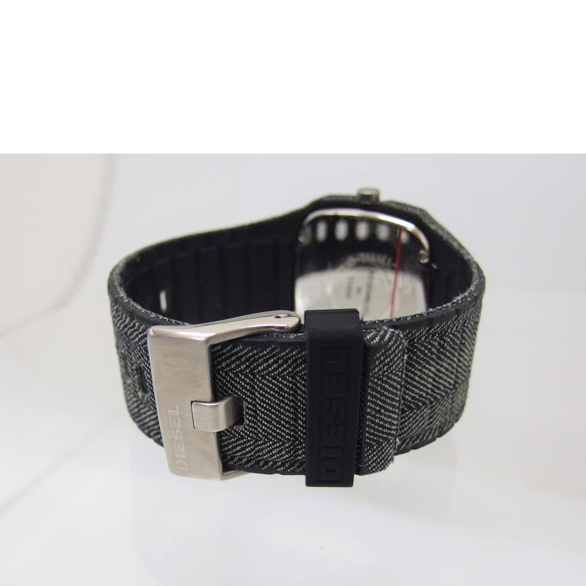 DIESSEL ディーゼル/トロージャン/デニム/アナログウォッチ/クォーツ/DZ-1670//111409/ABランク/04