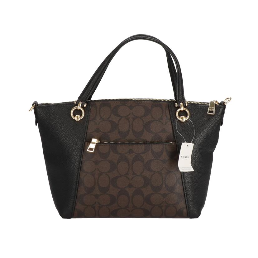 COACH コーチ/シグネチャー ケイシー サッチェル 2Wayショルダーバッグ/ブラウン/C6230//A22**/SAランク/75