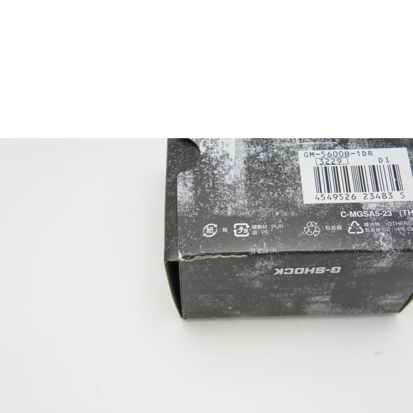 CASIO カシオ/G-SHOCK/オリジン/GM-5600B-1DR//B9CP75/SAランク/75