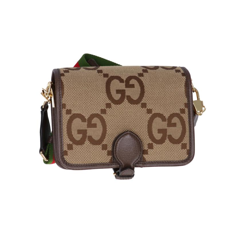 GUCCI グッチ/ジャンボGGキャンバスショルダー/699438//525***/Aランク/94