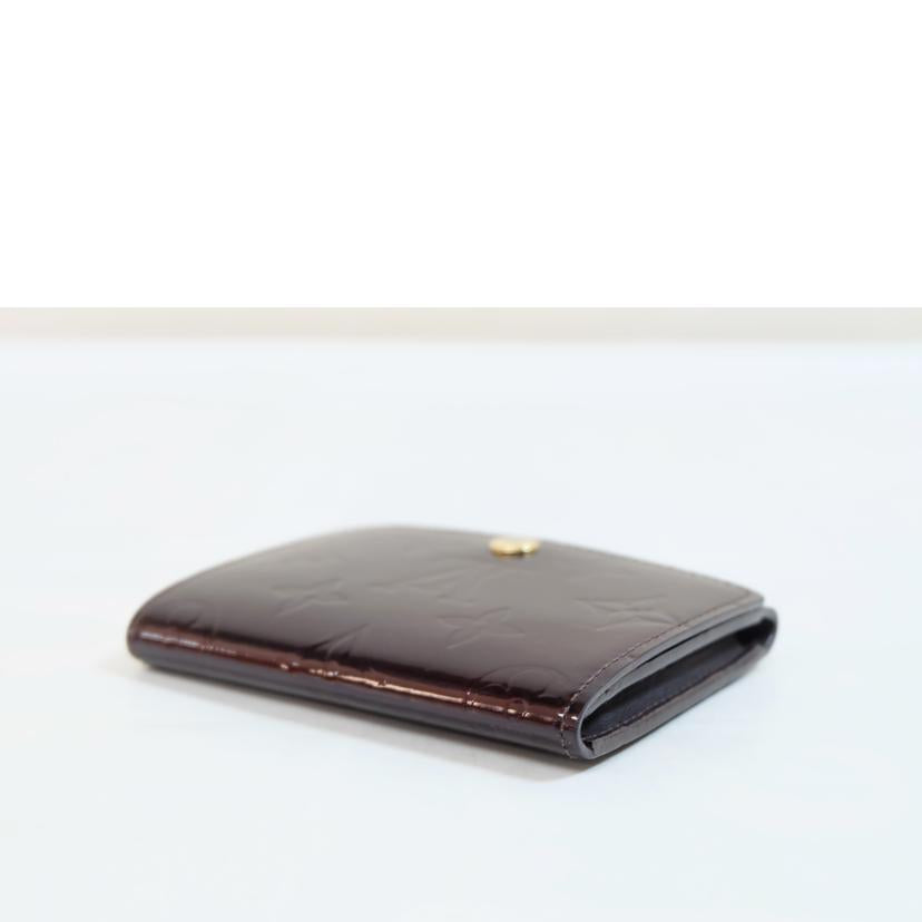 LV ルイヴィトン/アンヴェロップ・カルトヅヴィジット/ヴェルニ/アマラント/M91409//CA0***/Bランク/71