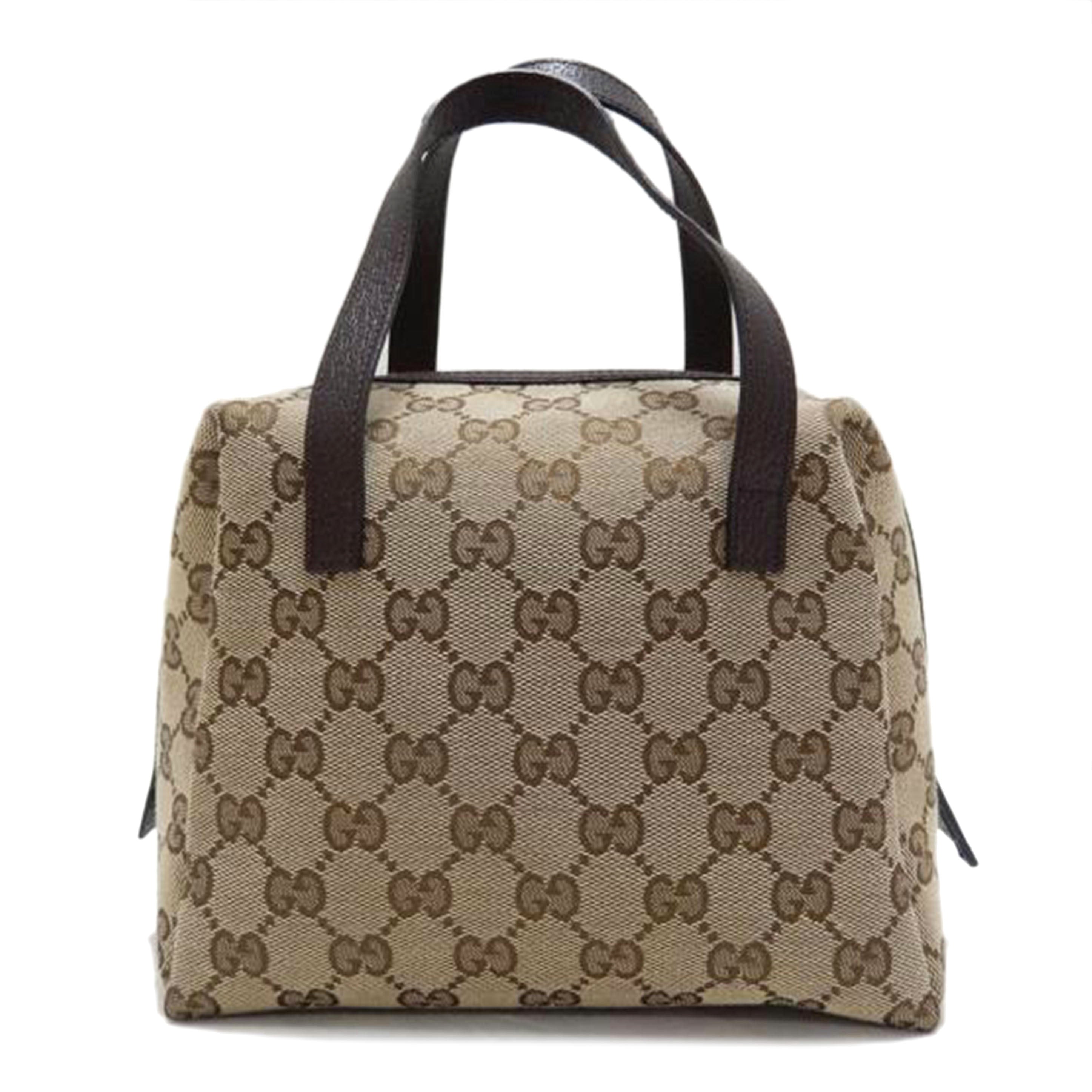 GUCCI グッチ/GGキャンパスミニハンドバッグ/124542//203437/Aランク/85