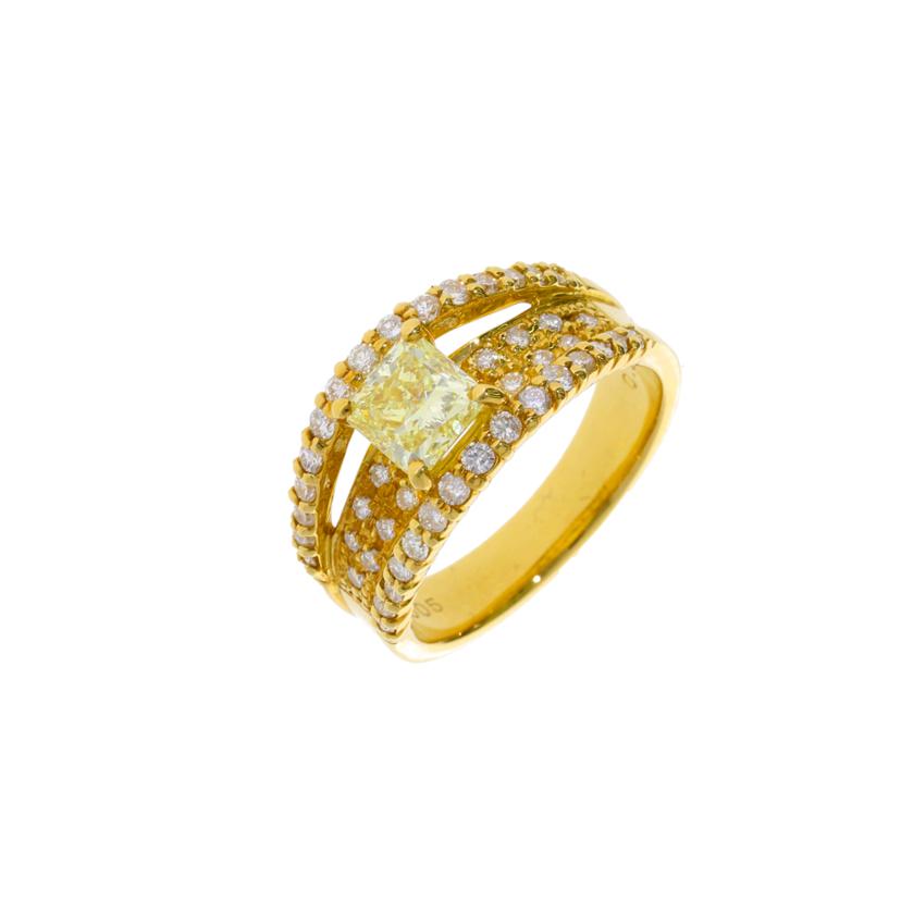 /◎K18ダイヤR1.005/0.50#11//Aランク/75