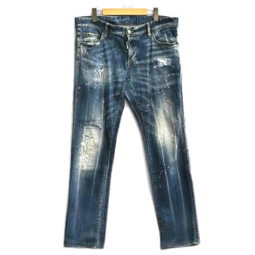 DSQUARED2 ディースクエアード/DSQUARED2 ダメージデニムパンツ/S74LA0729 S30342//Aランク/07