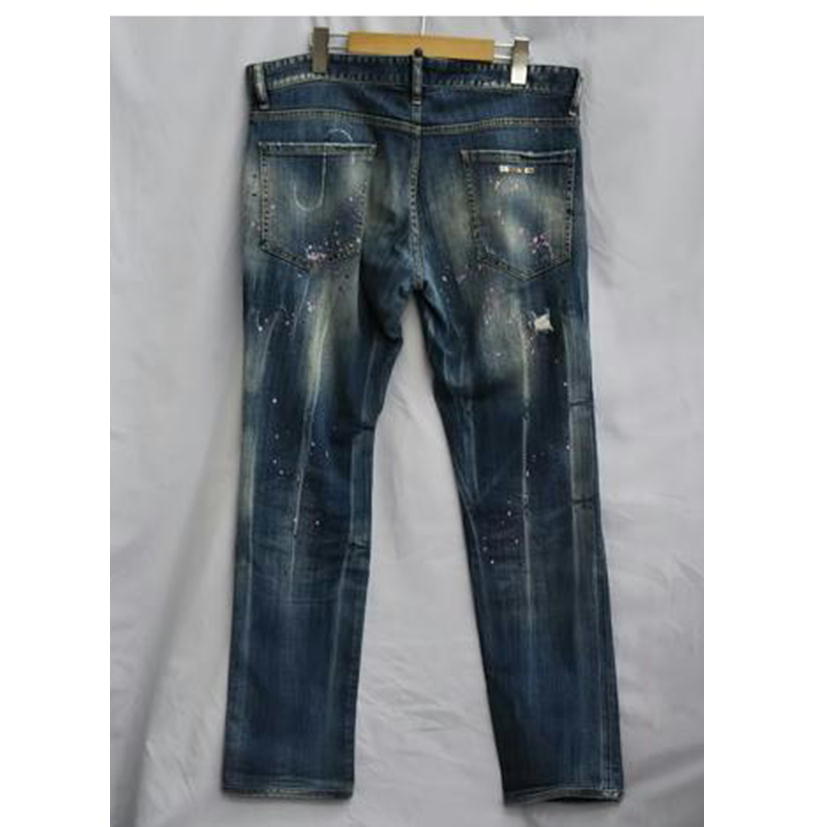 DSQUARED2 ディースクエアード/DSQUARED2 ダメージデニムパンツ/S74LA0729 S30342//Aランク/07