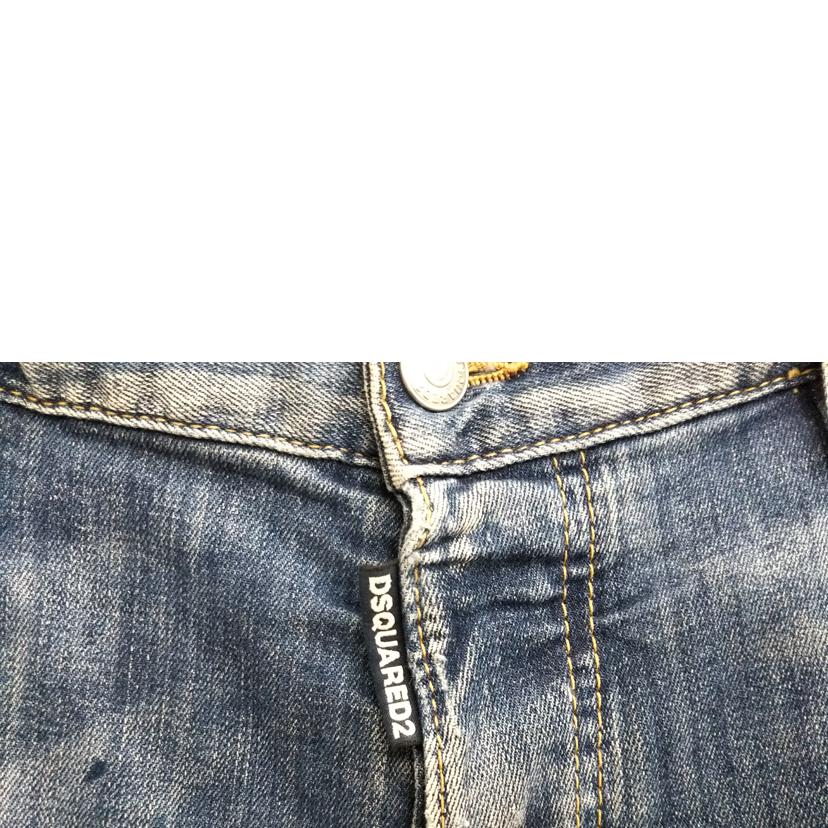 DSQUARED2 ディースクエアード/DSQUARED2 ダメージデニムパンツ/S74LA0729 S30342//Aランク/07