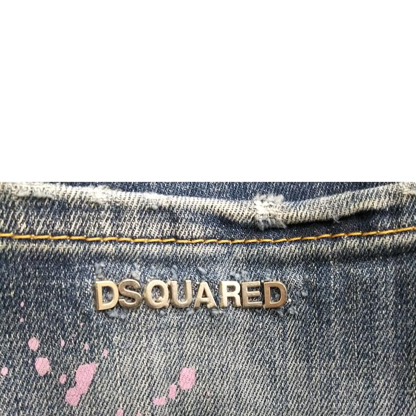 DSQUARED2 ディースクエアード/DSQUARED2 ダメージデニムパンツ/S74LA0729 S30342//Aランク/07