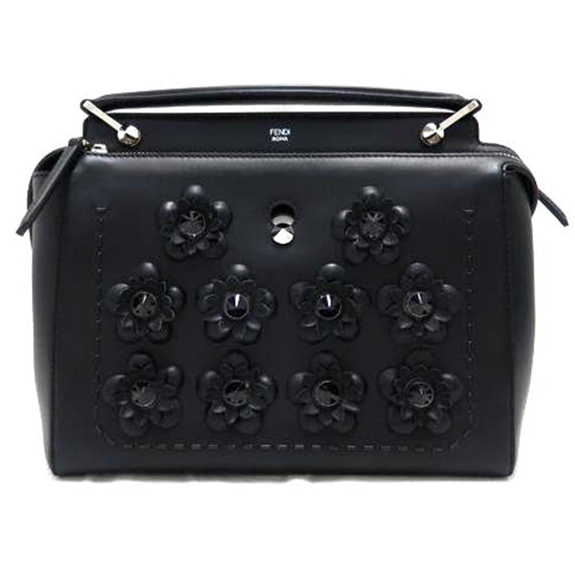 FENDI フェンディ/ドットコムフラワースタッズ2WAYハンドバッグ/8BN293//ABランク/85