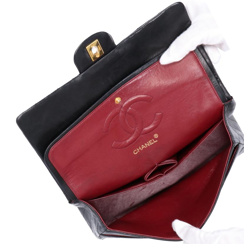 CHANEL シャネル/マトラッセ ダブルフラップチェーンショルダー//047****/Bランク/75