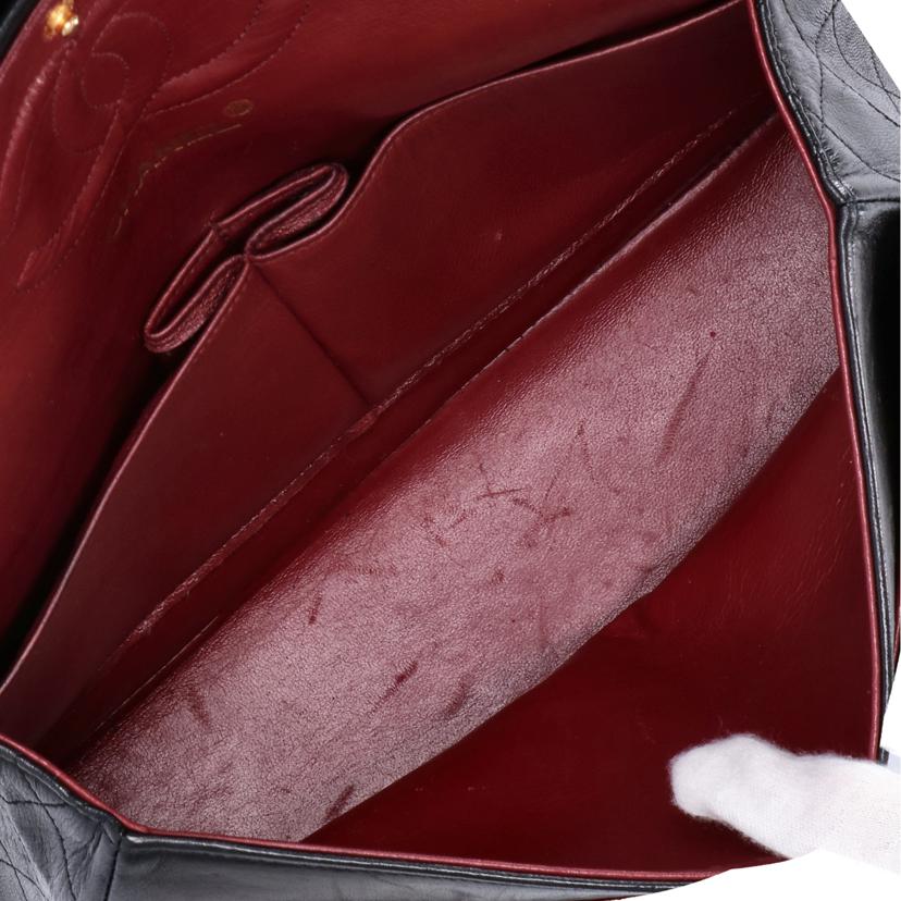 CHANEL シャネル/マトラッセ ダブルフラップチェーンショルダー//047****/Bランク/75