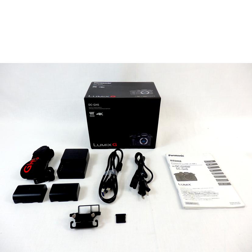 Panasonic パナソニック/ミラーレス一眼/DC-GH5/DC-GH5//WH7EB003605/ABランク/72