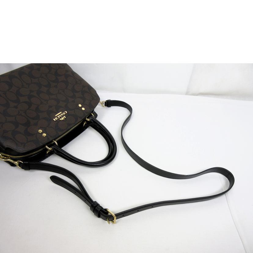 COACH コーチ/シグネチャー キャリー・リリーオール/ストラップ付属/91495//L19**/ABランク/70