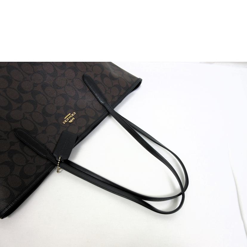 COACH コーチ/PVCシグネチャー トートバッグ/5696//H22**/ABランク/70