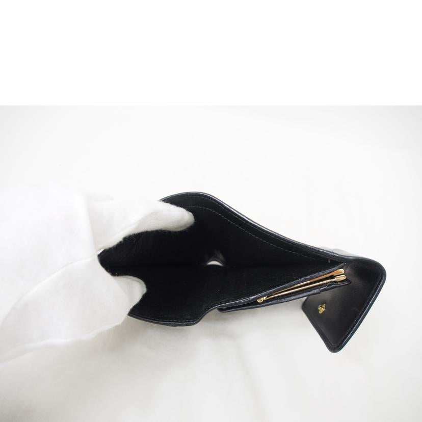 GUCCI/バンブー/レザー/2つ折り財布/035・1147・1861//ABランク/78