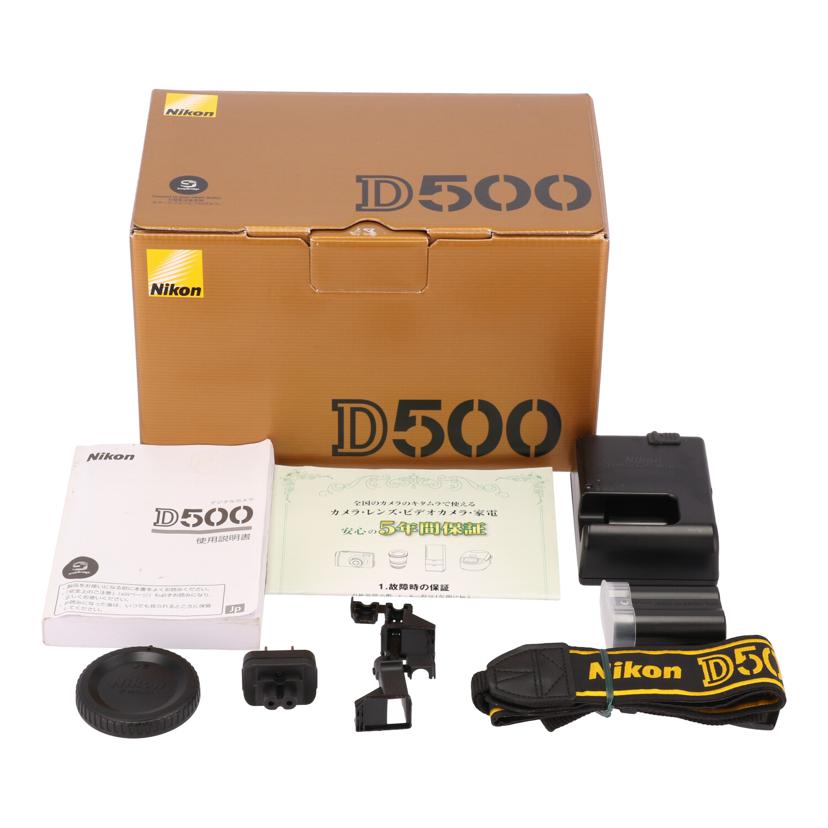 Nikon ニコン/デジタル一眼/D500 ボディ/D500 ボディ//2045708/Aランク/84