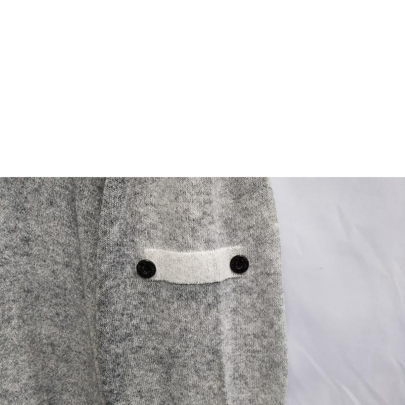 STONE ISLAND /コットンクールネックニット WHT/GRY//ABランク/07