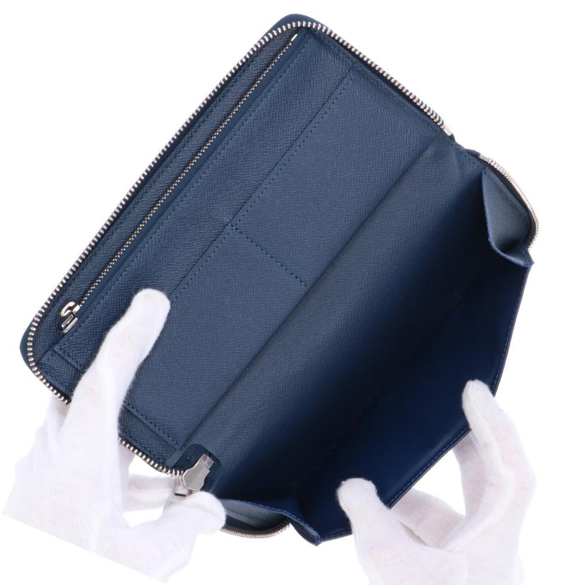 LV ルイヴィトン/ジッピーウォレット・ヴェルティカル/タイガ・ブルーマリーン/M30510//CA1175/Aランク/75