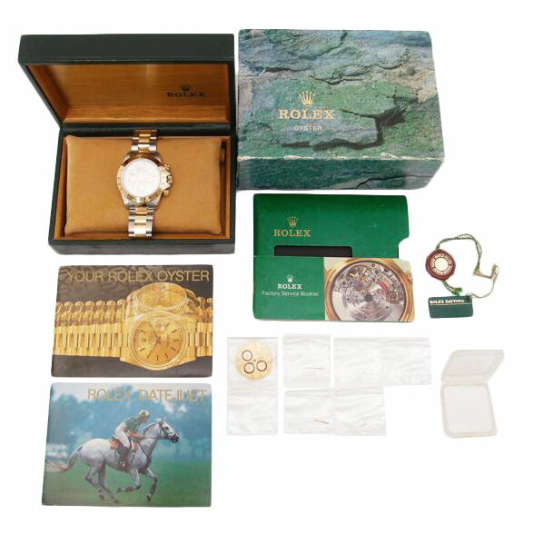 ROLEX ロレックス 腕時計 クロノグラフ 1996年頃製造 新品仕上済 オーバーホール済 メンズ 鑑定済/コスモグラフ・デイトナ/SS×YG/T番/16523//T788166(1996)/SAランク/69