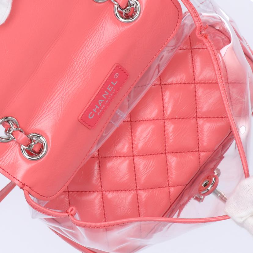 CHANEL シャネル/レザー リュックサック/ ピンク//257*****/ABランク/75