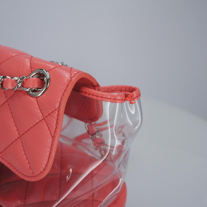 CHANEL シャネル/レザー リュックサック/ ピンク//257*****/ABランク/75