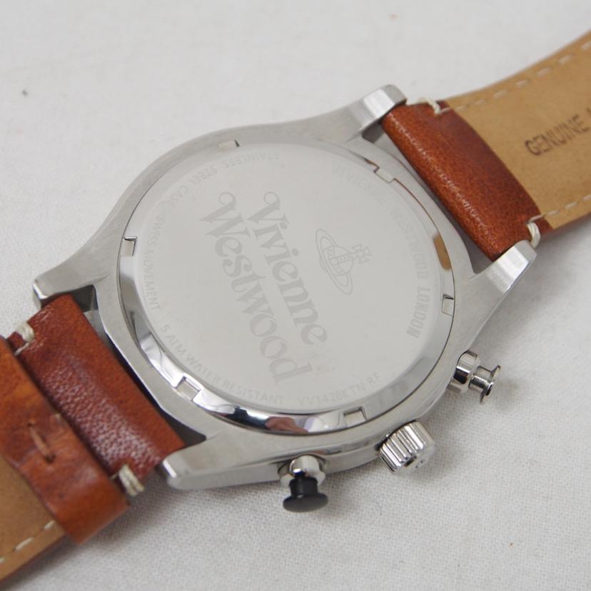 Vivienne Westwood ヴィヴィアン/サザビー メンズ/クロノグラフ/クオーツ/VV142BKTN//ABランク/78