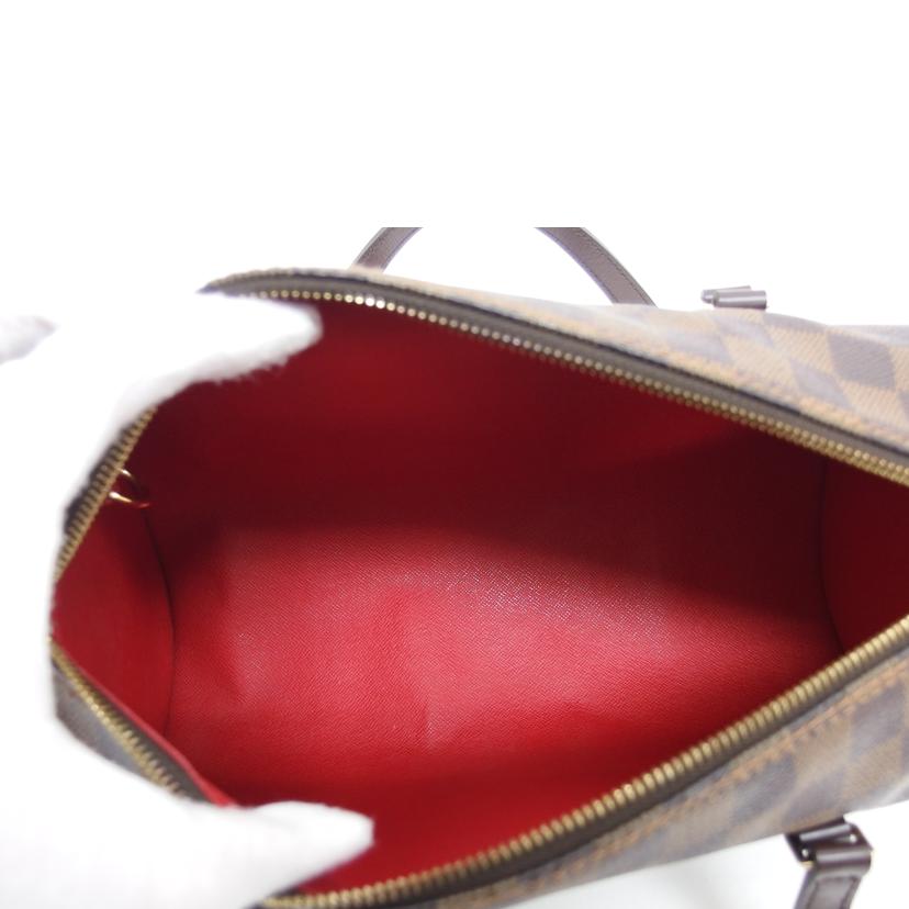 LV ルイ・ヴィトン ビトン ダミエ・エベヌ 市松模様 ブラウン 茶 ショルダーバッグ ハンドバッグ トートバッグ ブラウン メンズ レディース 定番 人気 斜め掛け 肩がけ/パピヨン30/ダミエ/エベヌ/N51303//SP0***/ABランク/04