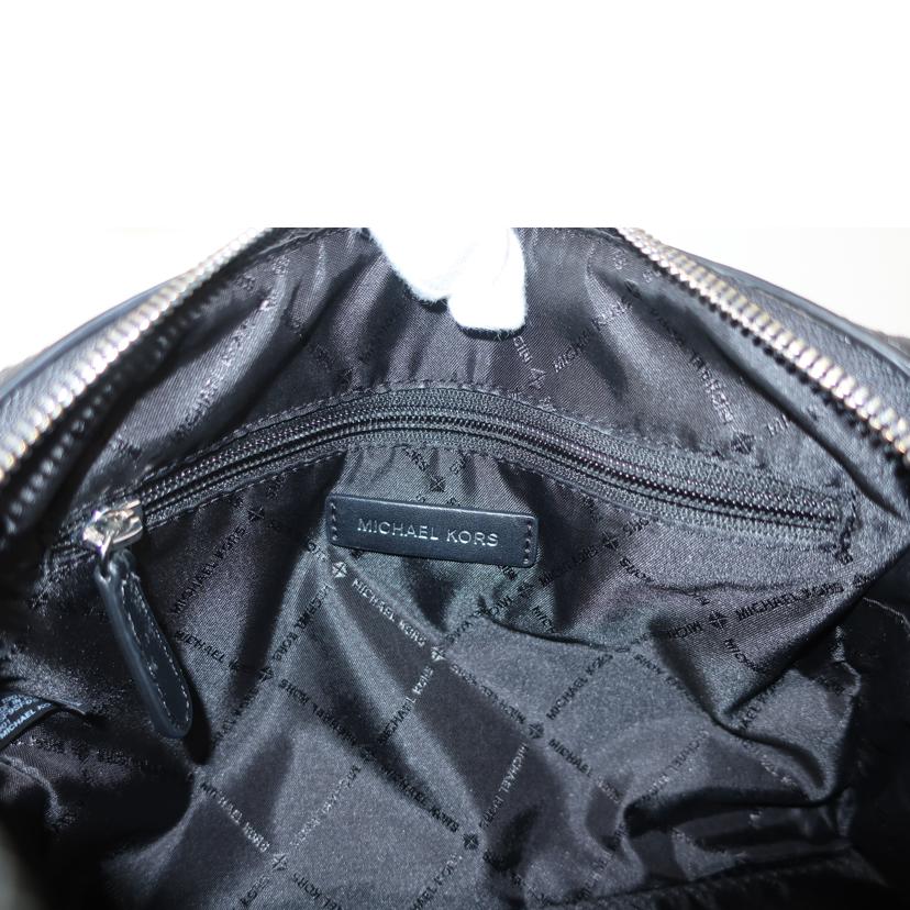 MICHAEL KORS マイケルコース/2WAYバッグ ハンド ショルダー ブラック 黒 レザー/35F9SF0S5L//Aランク/65