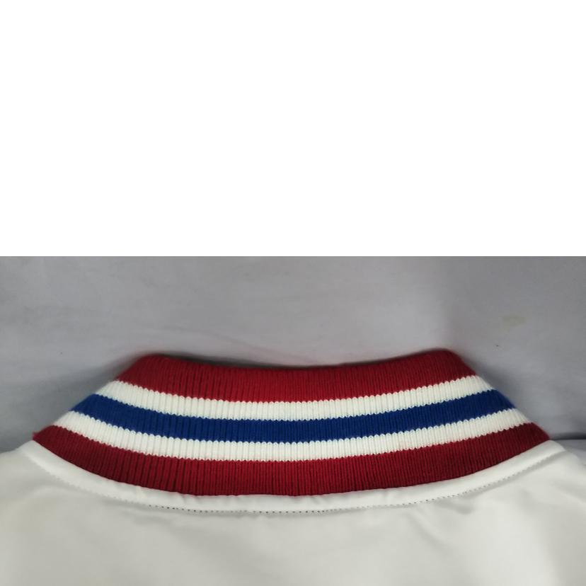 SUPREME x Micnell&Ness シュプリームxミッチェル&ネス/サテンバーシティジャケット WHT/BLU/RED //Aランク/07