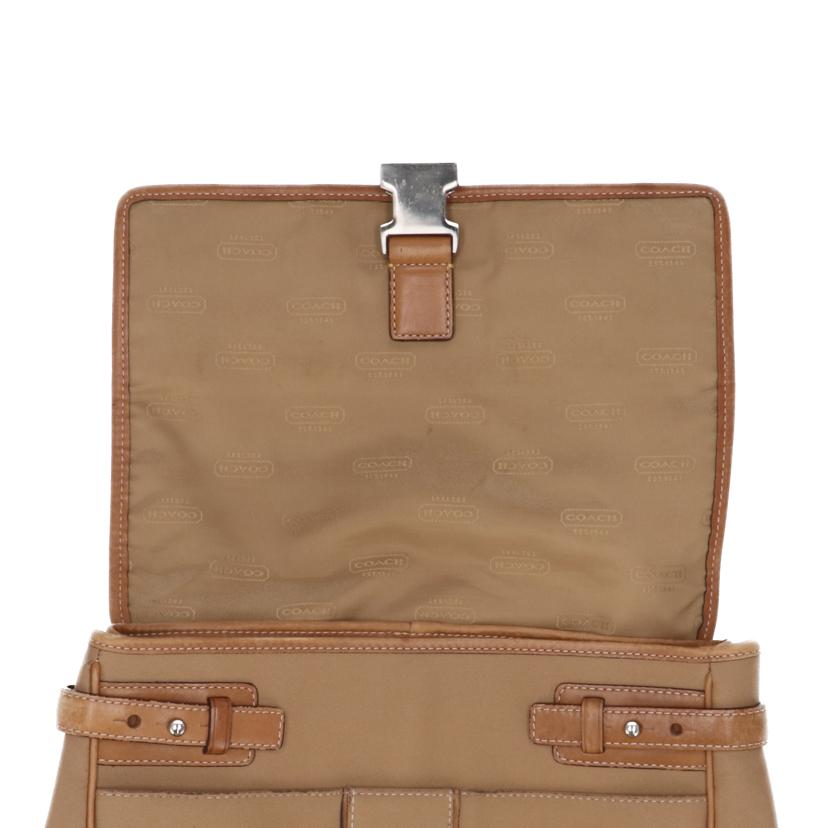 COACH コーチ/キャンバスレザーメッセンジャー/5737//M2K/Bランク/75