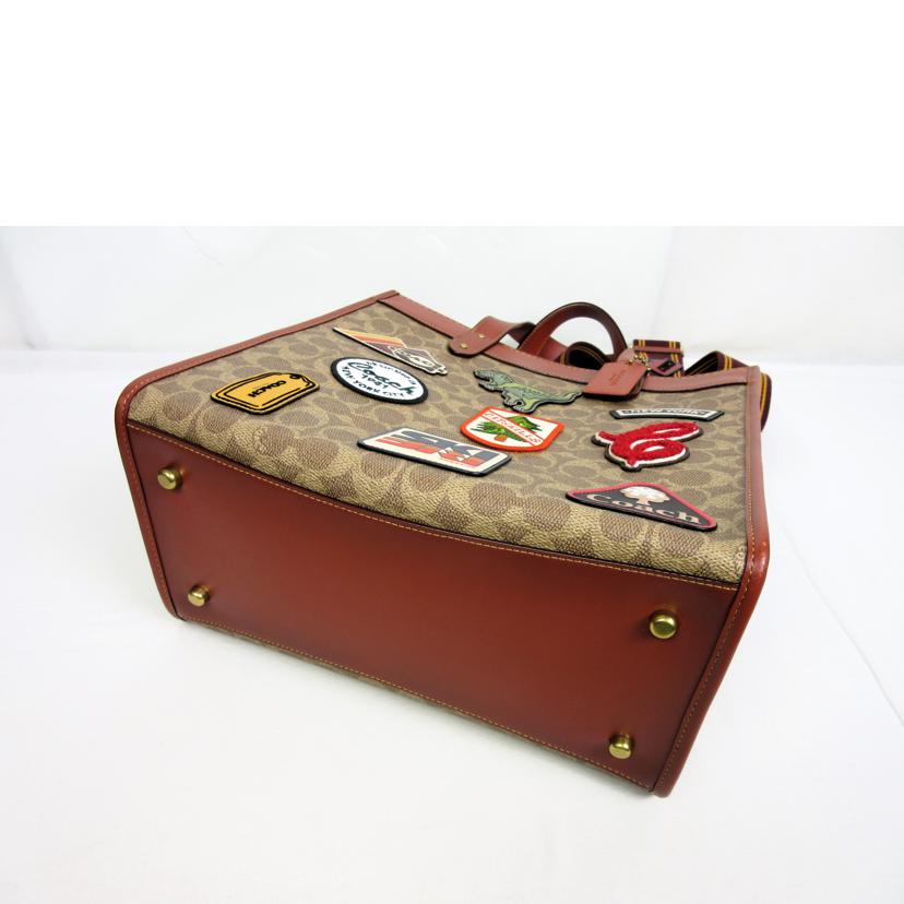 COACH コーチ/フィールドトート シグネチャーウィズパッチワーク/C6846//J21**/SAランク/70