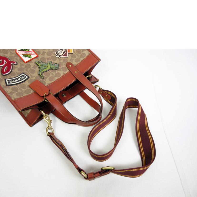 COACH コーチ/フィールドトート シグネチャーウィズパッチワーク/C6846//J21**/SAランク/70