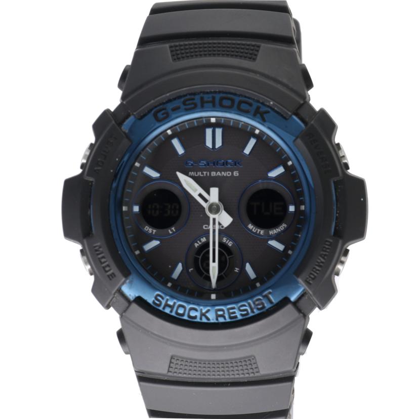 CASIO カシオ/G-SHOCK/アナデジ/電波ソーラー/AWG-M100A-1AJF//103*****/Aランク/75