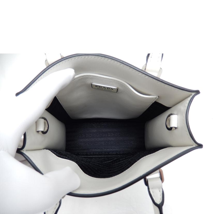 PRADA プラダ/スモールサフィアーノ2WAYロゴショルダーバッグ/1BA333//Aランク/85