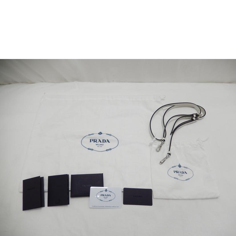 PRADA プラダ/スモールサフィアーノ2WAYロゴショルダーバッグ/1BA333//Aランク/85