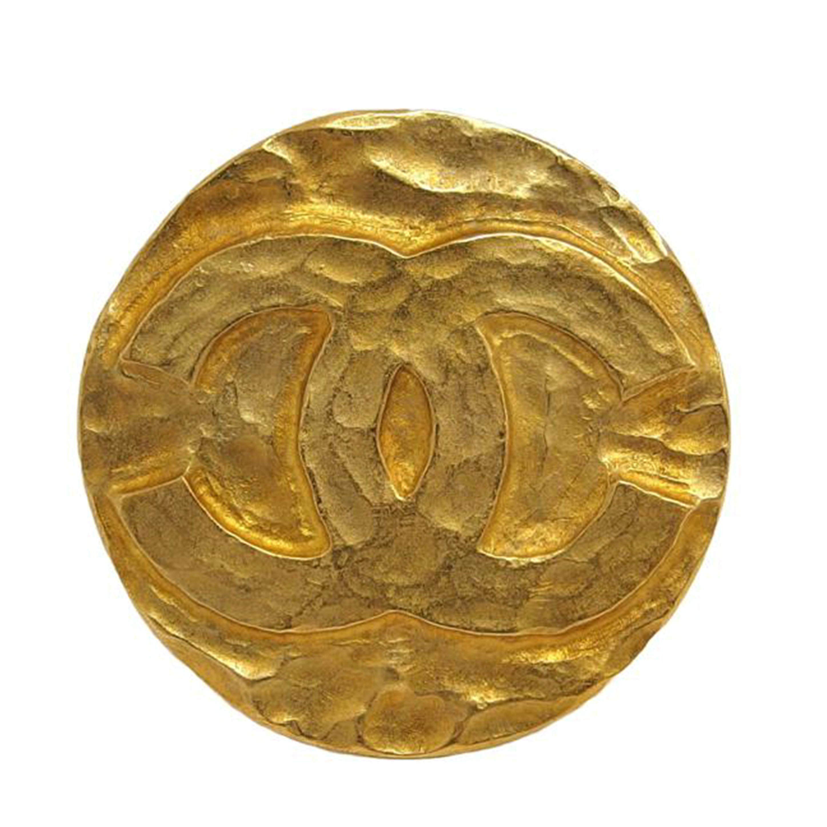 CHANEL シャネル/ココマーク ゴールドブローチ/ヴィンテージ//94A/ABランク/04