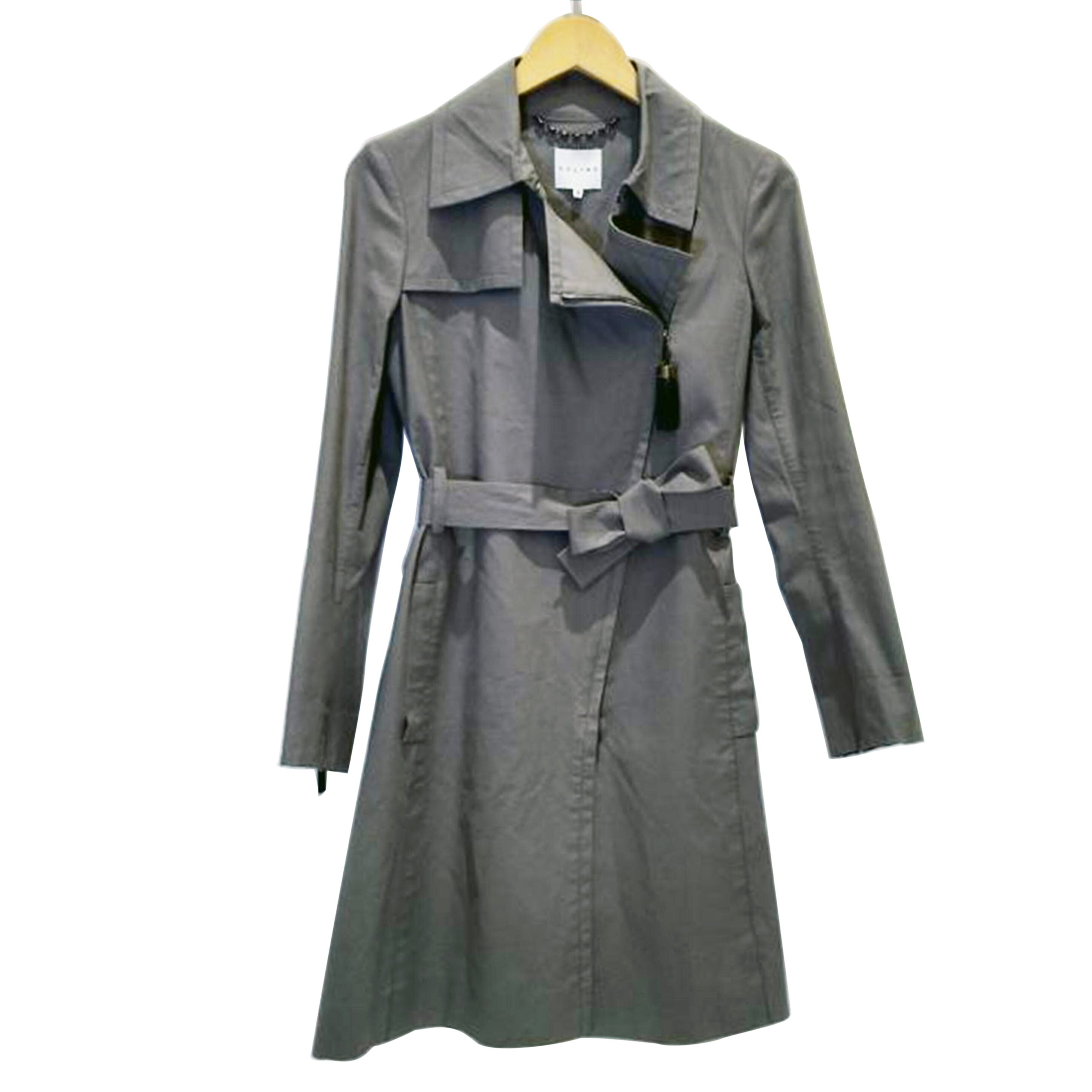 CELINE セリーヌ/CELINE 内総柄トレンチコート GRY//Aランク/94