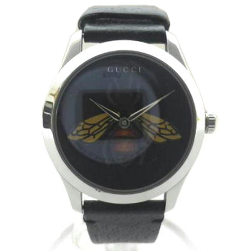 GUCCI グッチ/Gタイムレス/クォーツ/蜂/126.4//17237520/BCランク/43