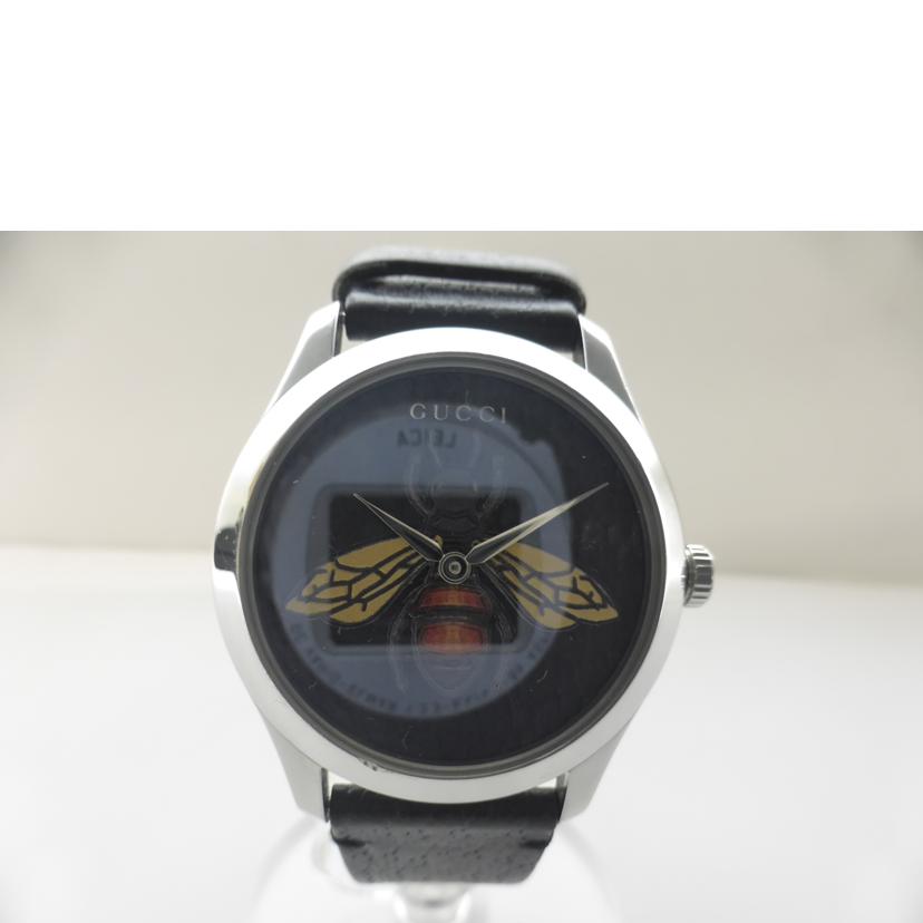 GUCCI グッチ/Gタイムレス/クォーツ/蜂/126.4//17237520/BCランク/43