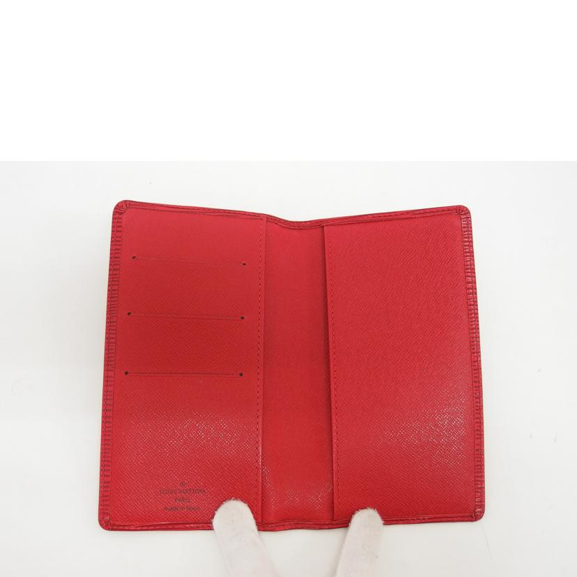 LV ルイヴィトン/アジェンダポッシュ/エピ/カスティリアンレッド/R20527//CA0031/ABランク/04
