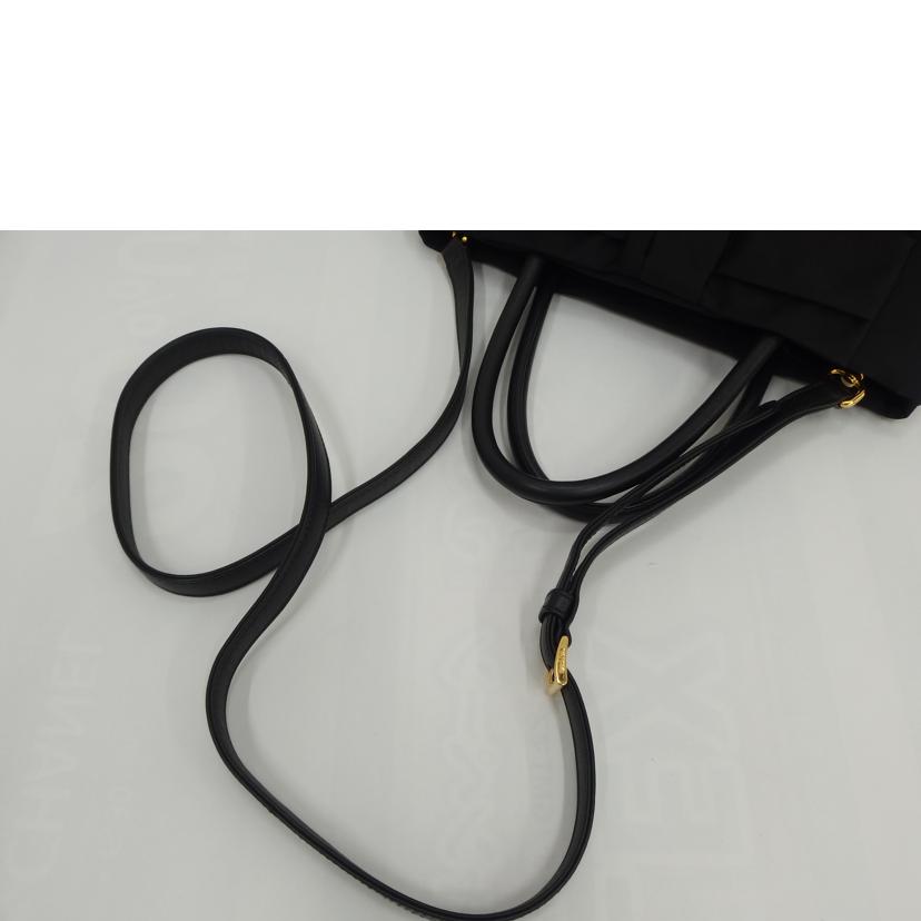 PRADA プラダ/ロゴリボン2WAYハンド/1BG068//Aランク/82