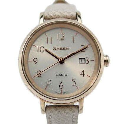 CASIO カシオ/SHEEN/ソーラーのみ/SHS-D100CGL//006A324H/SAランク/83